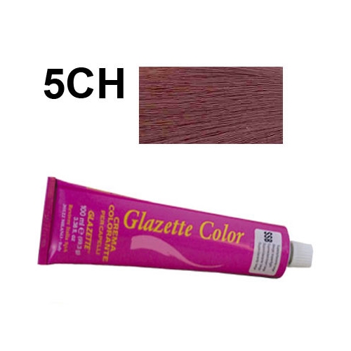 GLAZETTE COLOR 5CH farba do wł.100ml    jasny czekoladowy brąz